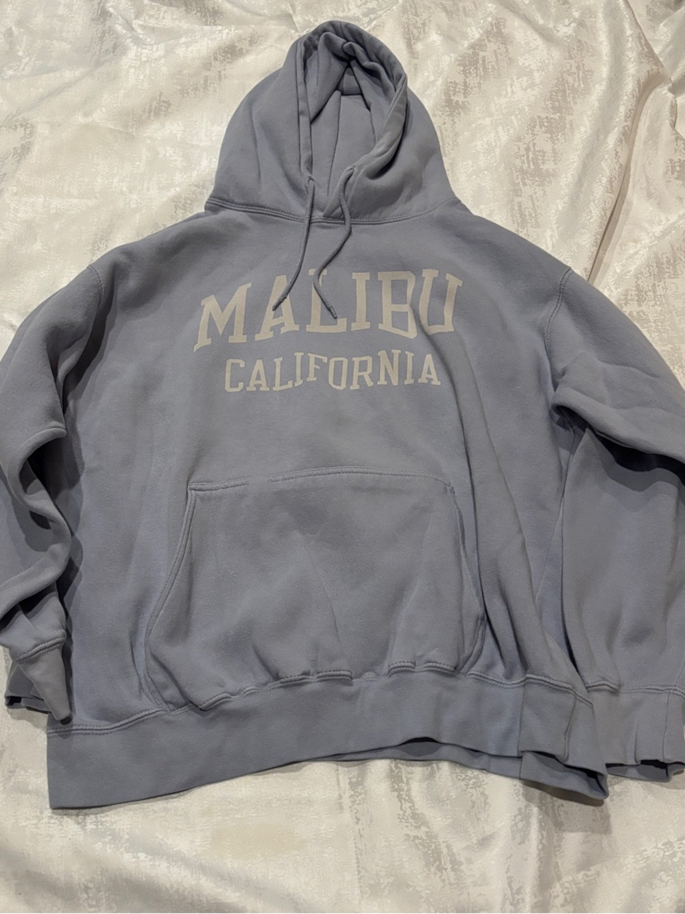 Brandy Melville Lavender Blue Malibu California Hoodie